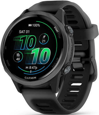 Garmin Forerunner 570 42mm, Slate Gray, Translucent Black