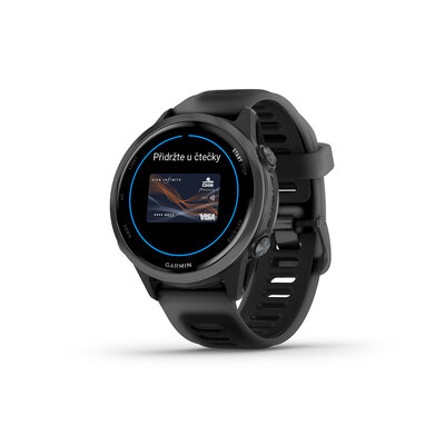 Garmin Forerunner 570 42mm, Slate Gray, Translucent Black