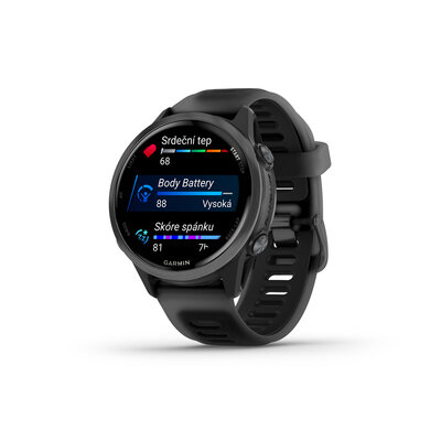 Garmin Forerunner 570 42mm, Slate Gray, Translucent Black