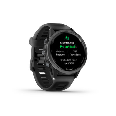 Garmin Forerunner 570 42mm, Slate Gray, Translucent Black