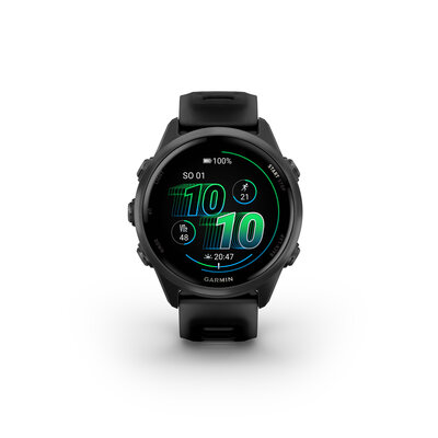 Garmin Forerunner 570 42mm, Slate Gray, Translucent Black