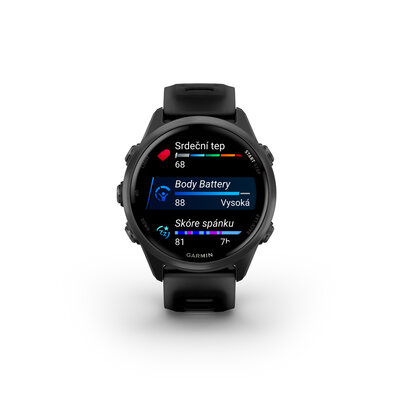 Garmin Forerunner 570 42mm, Slate Gray, Translucent Black
