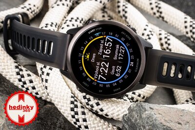 Garmin Forerunner 570 42mm, Slate Gray, Translucent Black