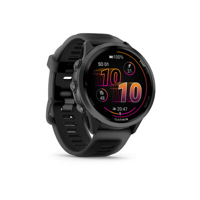 Garmin Forerunner 570 (47mm), Slate Gray, Translucent Black