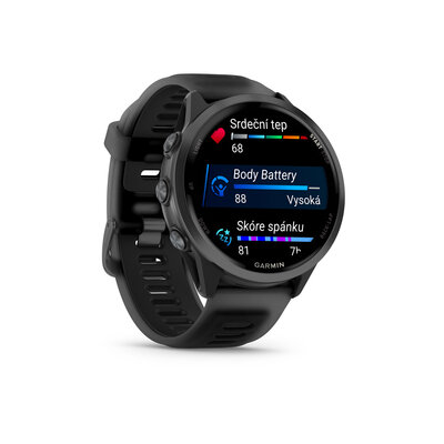Garmin Forerunner 570 (47mm), Slate Gray, Translucent Black