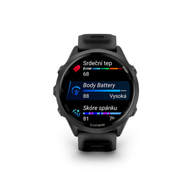 Garmin Forerunner 570 (47mm), Slate Gray, Translucent Black