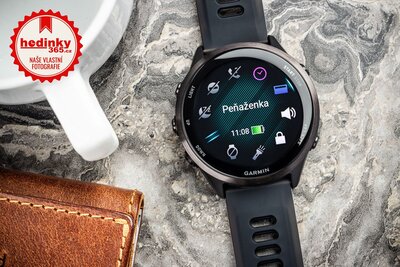 Garmin Forerunner 570 (47mm), Slate Gray, Translucent Black