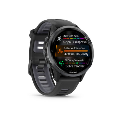 Garmin Forerunner 970 Carbon Grey DLC, Black