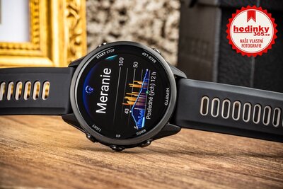 Garmin Forerunner 970 Carbon Grey DLC, Black