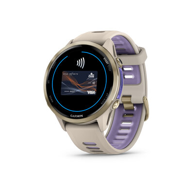 Garmin Forerunner 970, Soft Gold, French Grey, Indigo