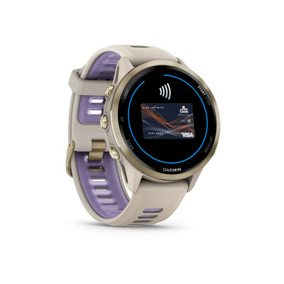 Garmin Forerunner 970, Soft Gold, French Grey, Indigo