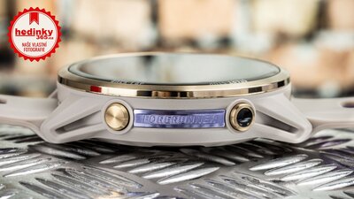 Garmin Forerunner 970, Soft Gold, French Grey, Indigo