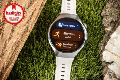 Huawei Watch 5 42mm LTE Silver, White Composite Strap