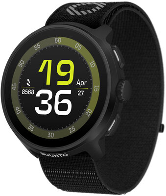 Suunto Run All Black (textilní řemínek)