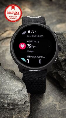 Suunto Run All Black (textilní řemínek)