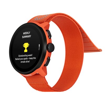 Suunto Run Coral Orange (textilní řemínek)