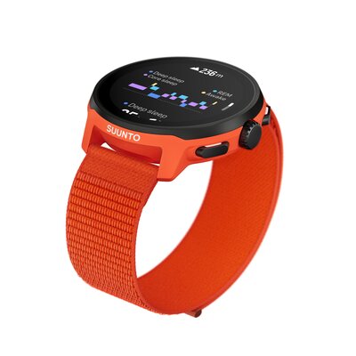 Suunto Run Coral Orange (textilní řemínek)