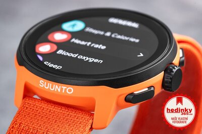 Suunto Run Coral Orange (textilní řemínek)