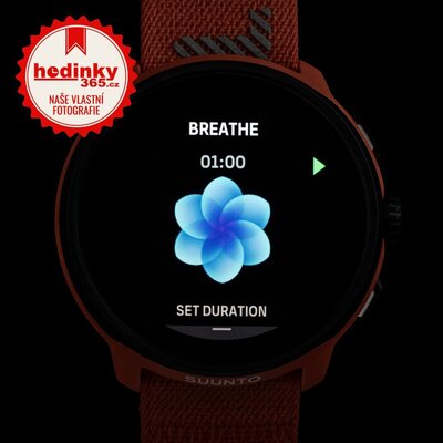 Suunto Run Coral Orange (textilní řemínek)