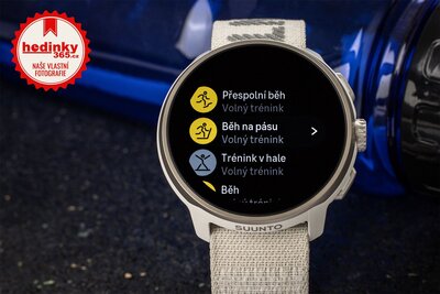 Suunto Run Frost Gray (textilní řemínek)