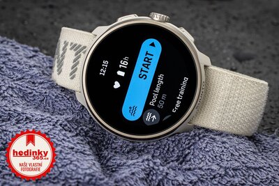 Suunto Run Frost Gray (textilní řemínek)