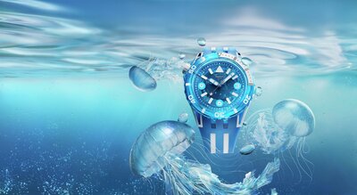 Swatch Blue Fire SSCU09S100