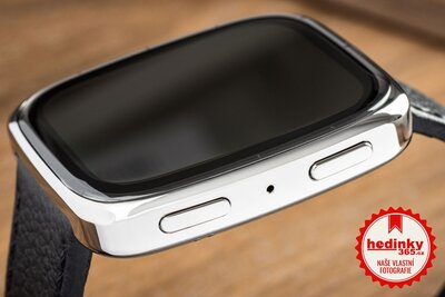 Amazfit Active 2 (Square) Black Leather (+náhradní řemínek)