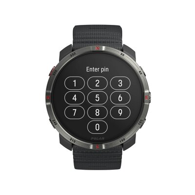 Polar Grit X2 Night Black, velikost S-L