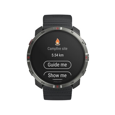 Polar Grit X2 Night Black, velikost S-L