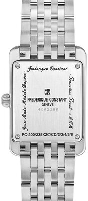 Frederique Constant Classics Carrée Small Second Quartz FC-235GR2C6B