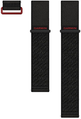 Nylonový řemínek Garmin 24mm, Black, Quick Release, 010-13907-02