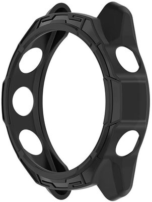 Ochranný kryt (pro Garmin Forerunner 570, 42mm), silikonový, černý