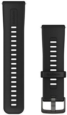 Silikonový řemínek Garmin 24mm (pro Garmin Venu X1), černý, Quick Release, 010-13907-00