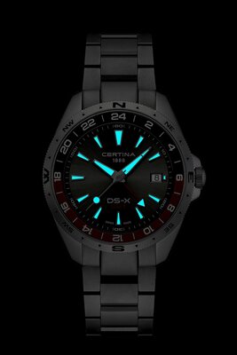 Certina DS-X Quartz GMT C047.452.11.081.01
