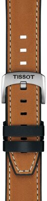 Kožený řemínek Tissot T852.051.018 21mm, hnědý