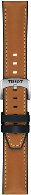 Kožený řemínek Tissot T852.051.018 21mm, hnědý