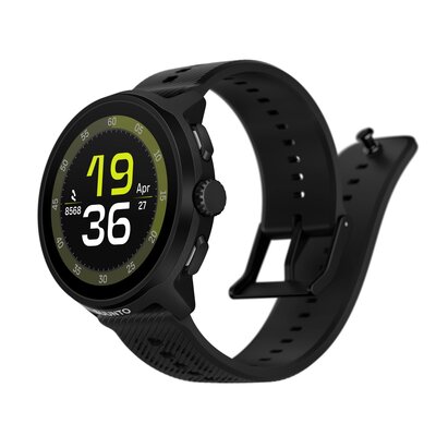 Suunto Run All Black (silikonový řemínek)