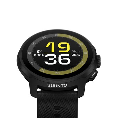 Suunto Run All Black (silikonový řemínek)