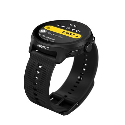 Suunto Run All Black (silikonový řemínek)