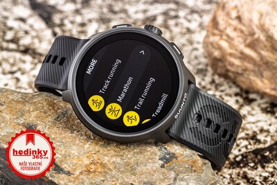 Suunto Run All Black (silikonový řemínek)