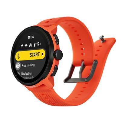 Suunto Run Coral Orange (silikonový řemínek)