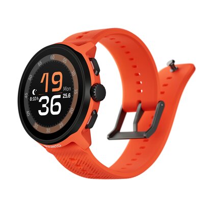 Suunto Run Coral Orange (silikonový řemínek)