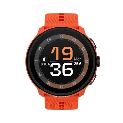 Suunto Run Coral Orange (silikonový řemínek)