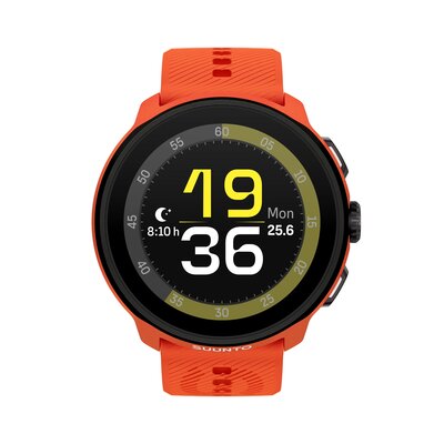 Suunto Run Coral Orange (silikonový řemínek)