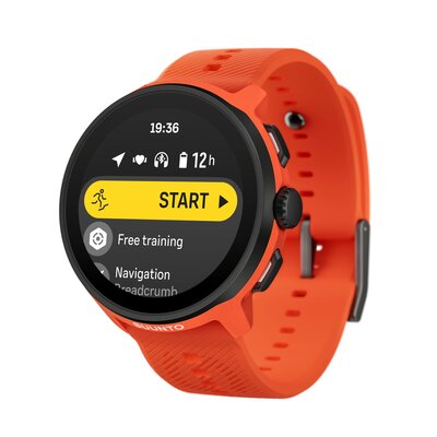 Suunto Run Coral Orange (silikonový řemínek)