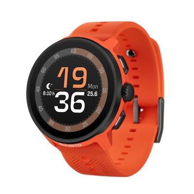Suunto Run Coral Orange (silikonový řemínek)