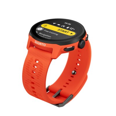 Suunto Run Coral Orange (silikonový řemínek)