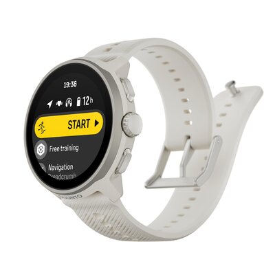 Suunto Run Frost Gray (silikonový řemínek)