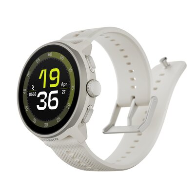 Suunto Run Frost Gray (silikonový řemínek)