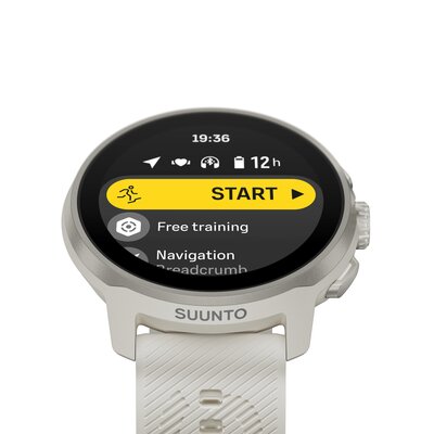 Suunto Run Frost Gray (silikonový řemínek)